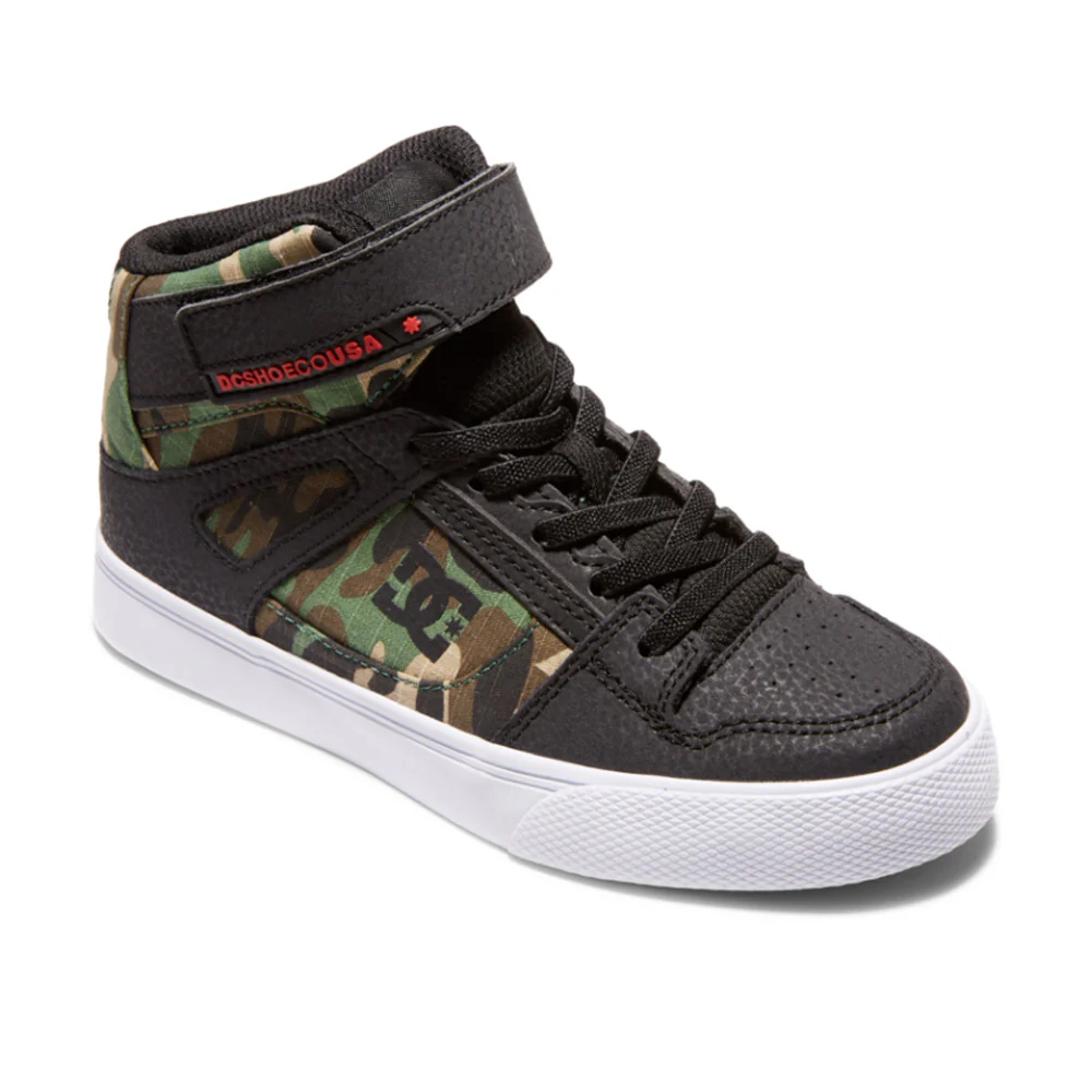 DC Kids Pure High Top EV Shoes - Image 8