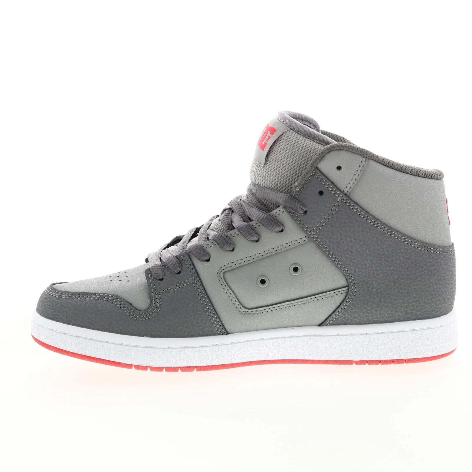DC Men's Manteca 4 Hi Shoes - White/Grey/Orange - Image 5