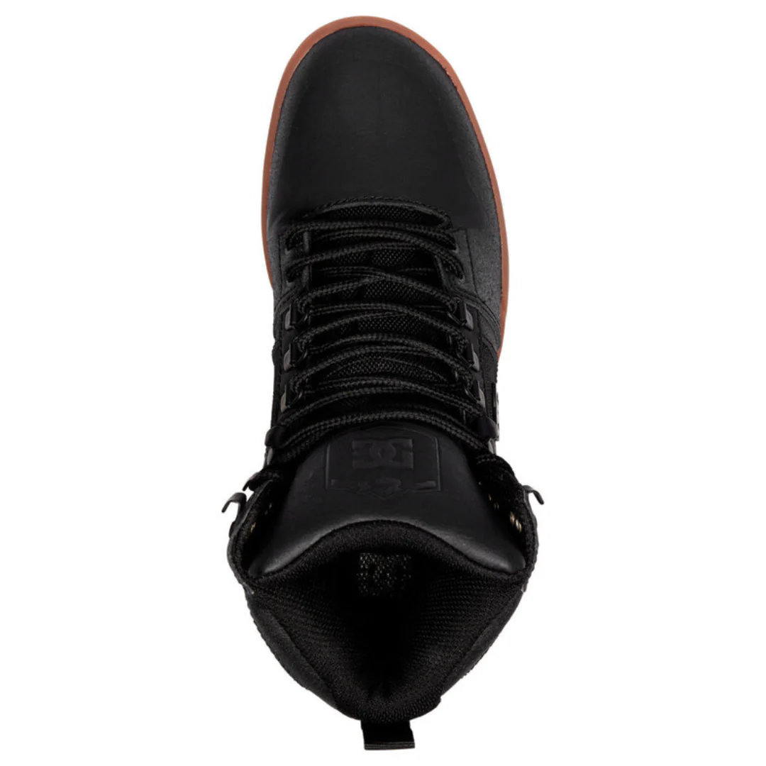 DC Men's Pure High-Top WR Boot Boots - Black/Gum - Image 3