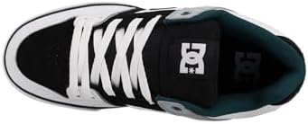 DC Men's Pure Shoes - White/Black Teal - Image 2