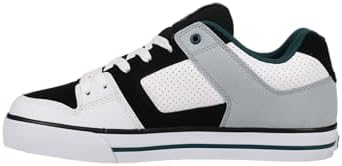 DC Men's Pure Shoes - White/Black Teal - Image 3