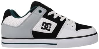 DC Men's Pure Shoes - White/Black Teal - Image 4