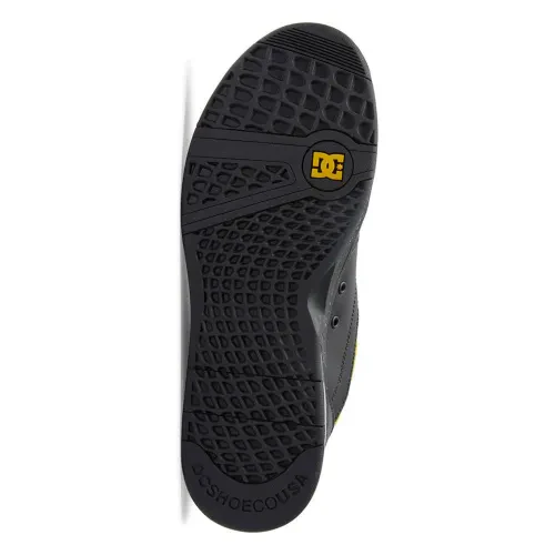 DC Men's Versatile LE Shoes - Black/Yellow - Image 4