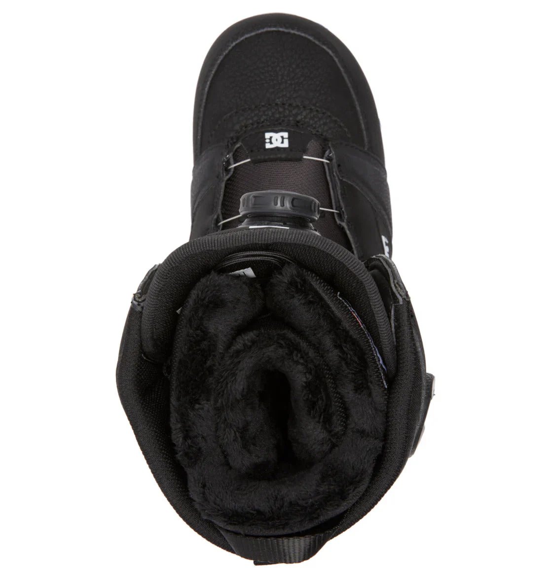 DC Women's Lotus Boa Snowboard Boots - Black/White - Image 5