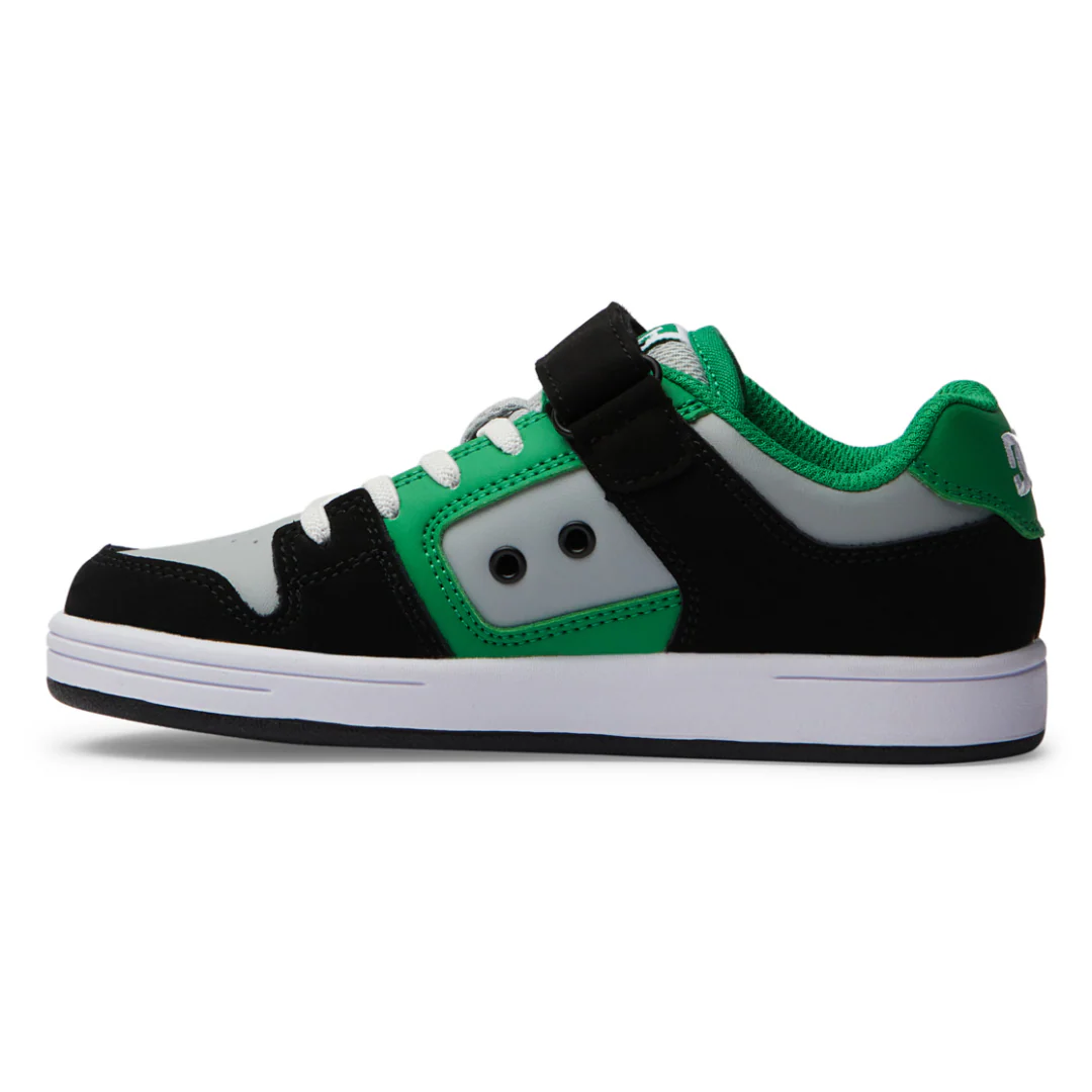 DC Youth Manteca 4 V Shoes - Black/Kelly Green - Image 3