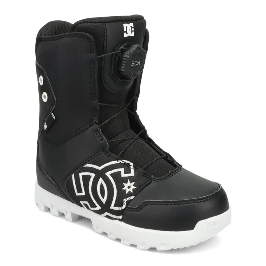 DC Youth Scout Snowboard Boot - Black/White - Image 2