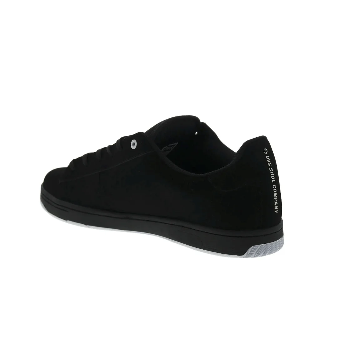 DVS Men's Revival Skate Shoe - Black & White Nubuck - Image 7
