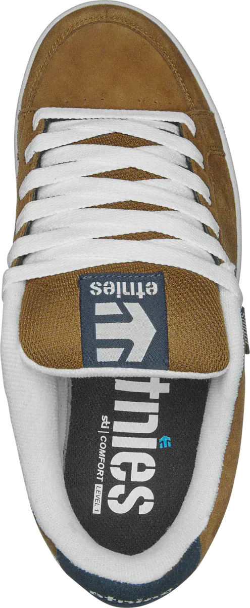 Etnies Men's Kingpin Shoes - Brown/Navy - Image 3
