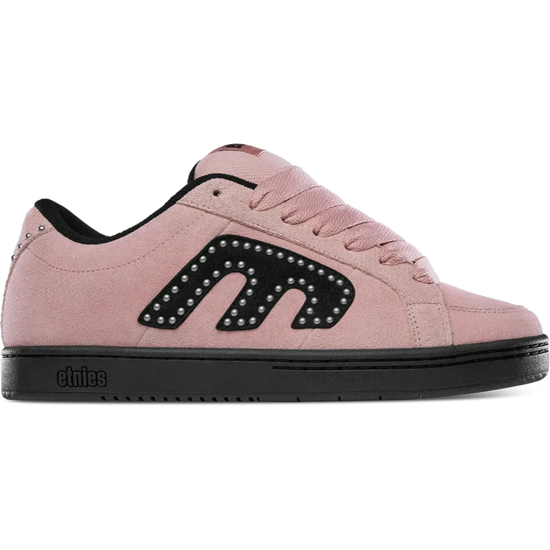 Etnies Men's Kingpin Skate Shoes - Pink/Black