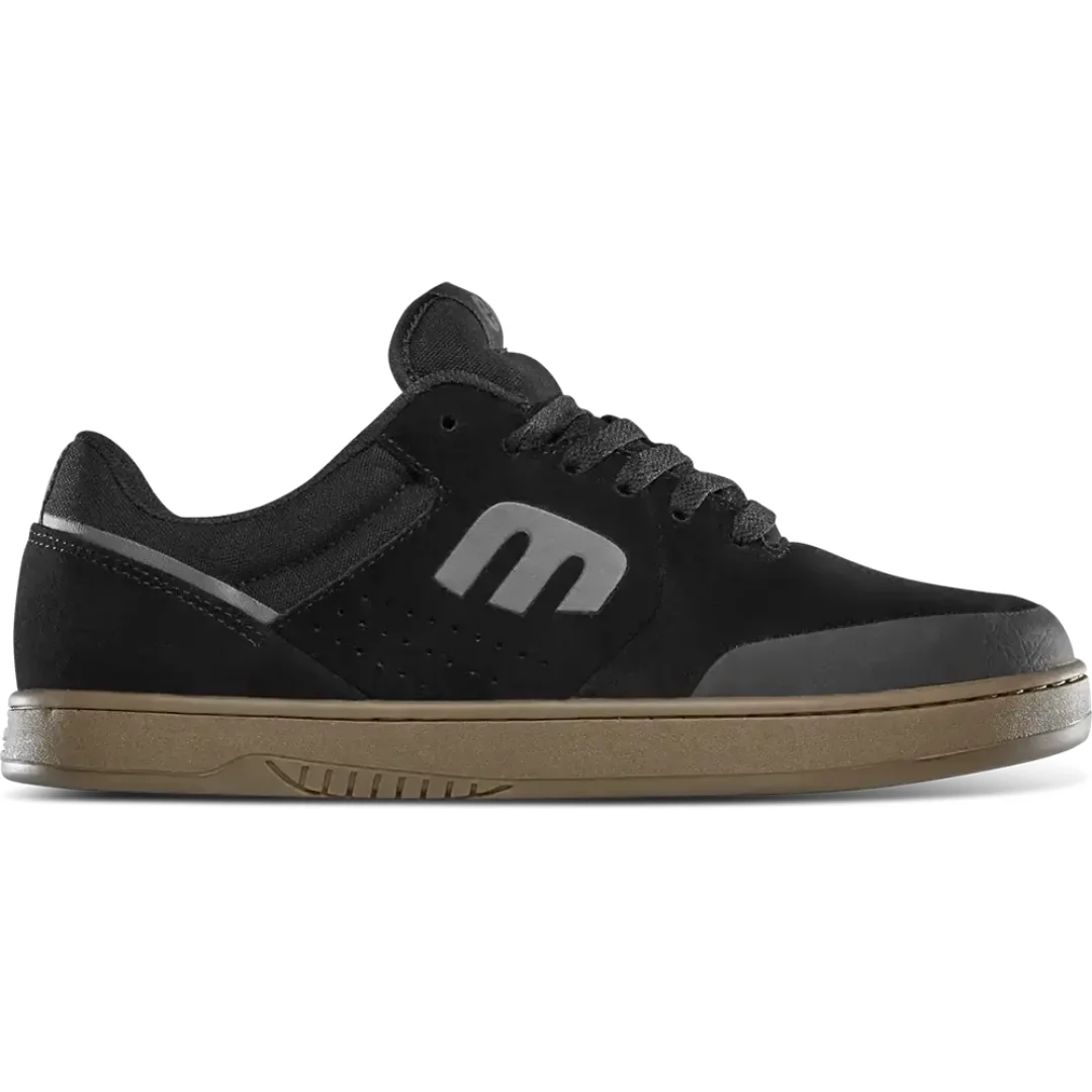 Etnies Men's Marana Skate Shoes - Black/Charcoal/Gum