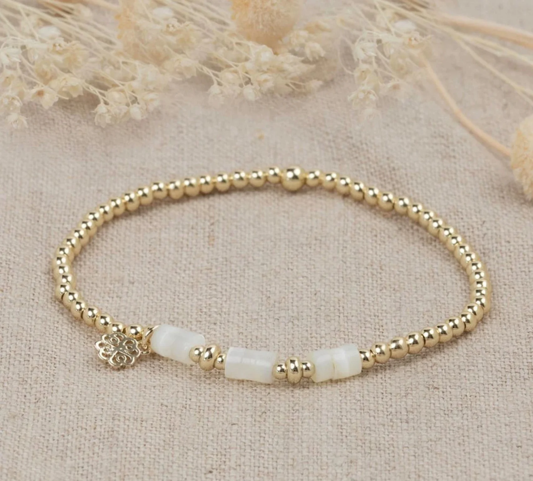 Glee Bayla Bracelet - Mother Of Pearl - Image 4