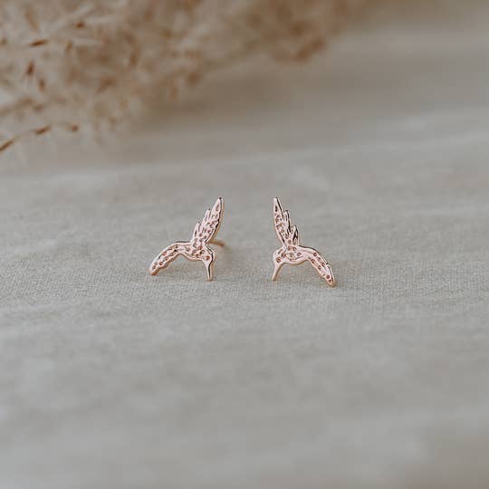 Glee Hummingbird Studs - Image 3