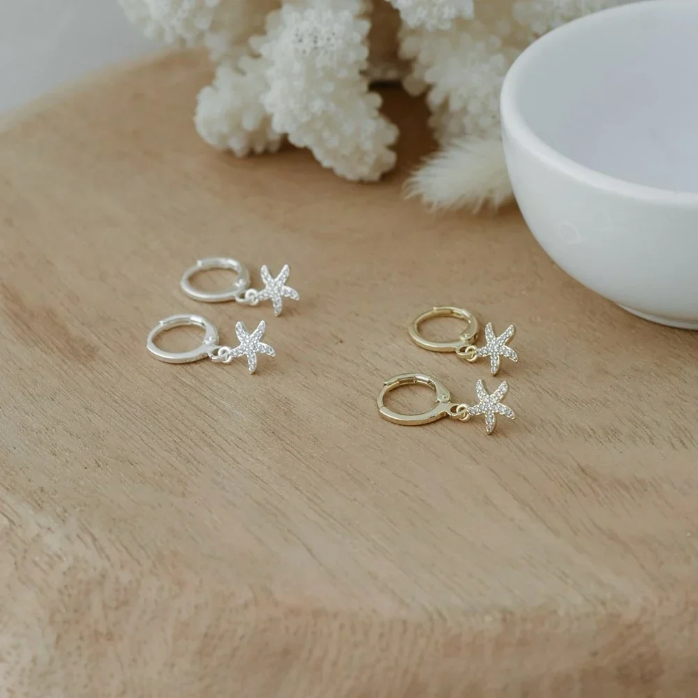Glee Regal Sea Star Hoops - Image 3