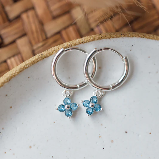 Glee Twila Hoops - Sky Blue