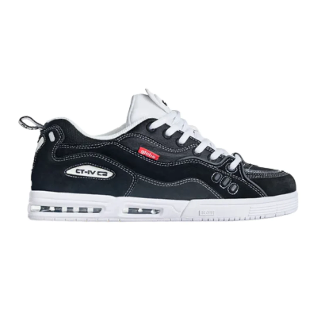 Globe Men's CT-4 Skate Shoes - Black/White