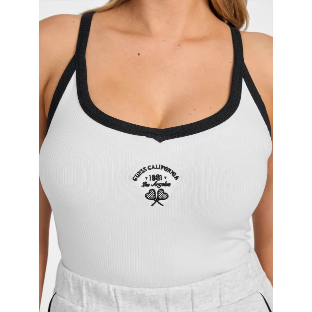 Guess Women's Z-Athl-Tee Marigold Tank - Image 3