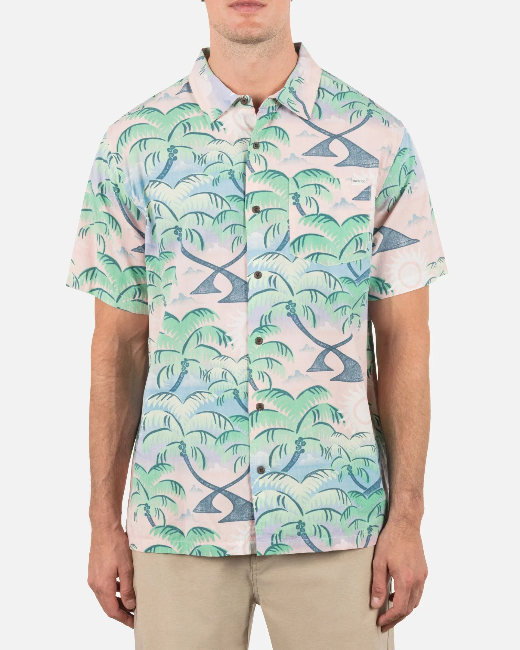 Hurley Men's Rincon SS Button Up - Image 4
