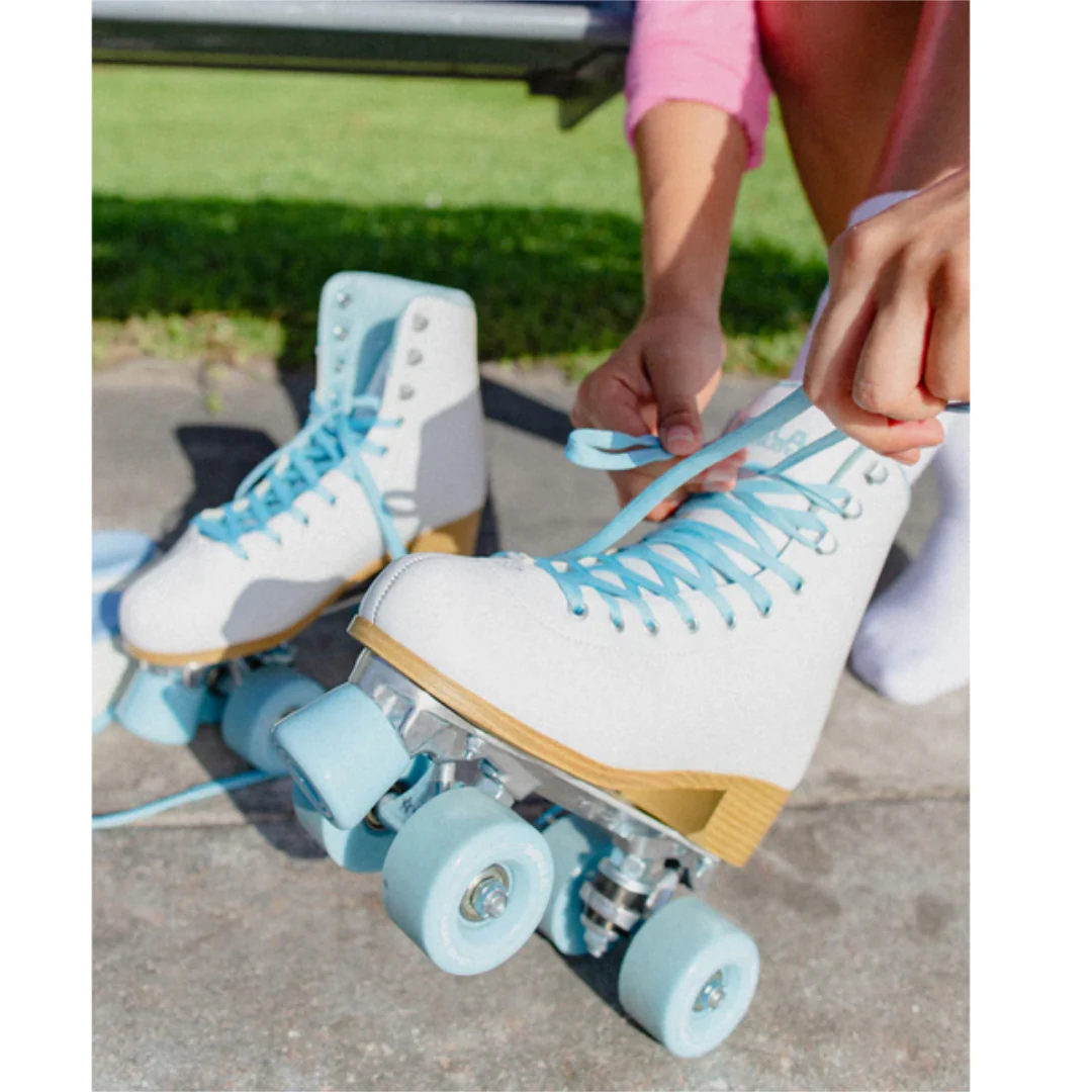 Impala Quad Roller Skates Skates - White Ice - Image 8