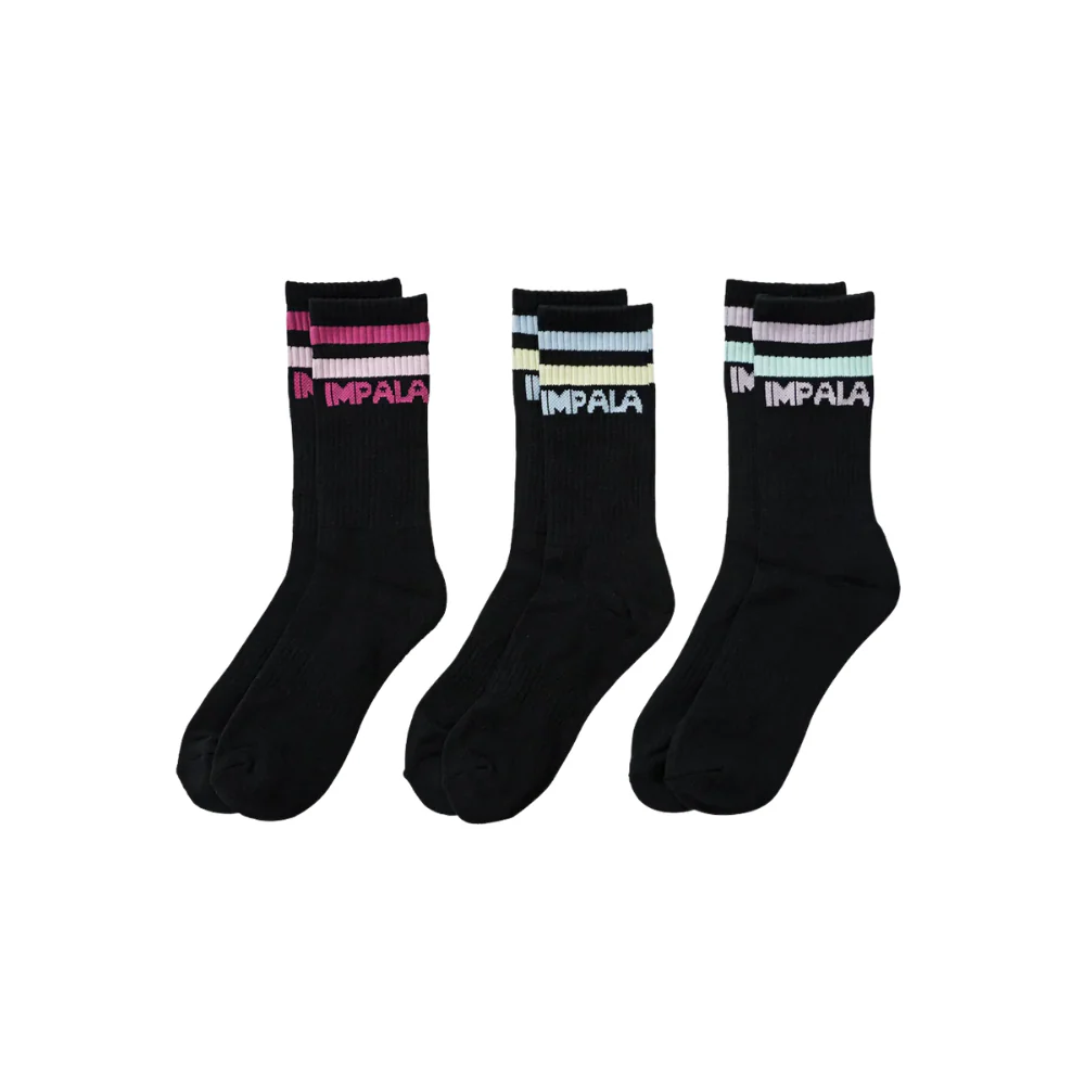 Impala Stripe Sock 3 Pack - Image 3