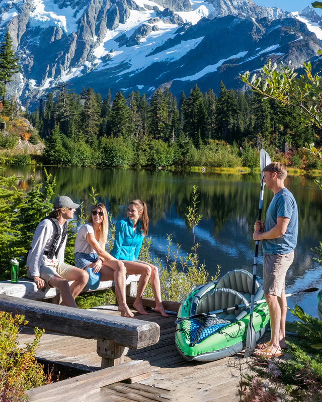 Intex Challenger K2 Inflatable Kayak - 2 Person - Image 12