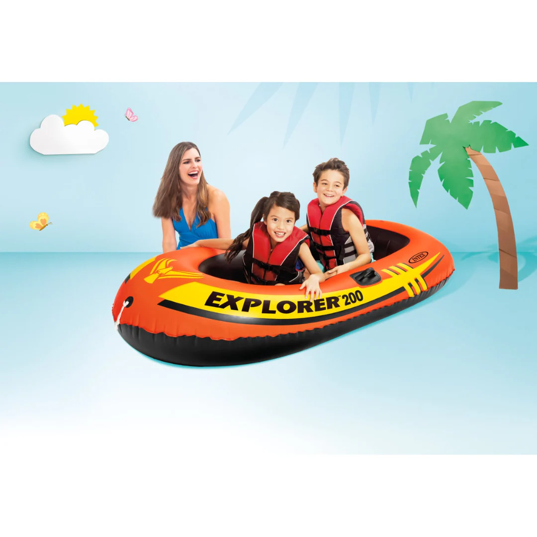 Intex Explorer 200 Boat, Age 6+ - Image 3