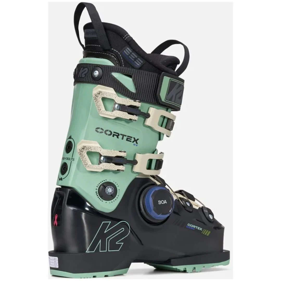 K2 Cortex 95 W BOA Womens Ski Boots - Blue - Image 3