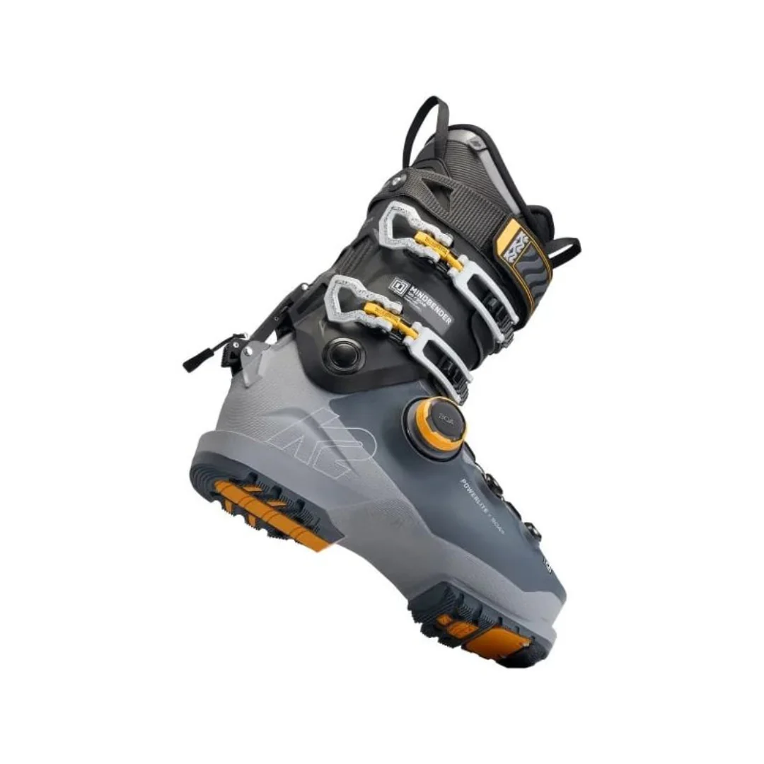 K2 Mindbender 100 BOA Mens Ski Boots Grey - Image 4