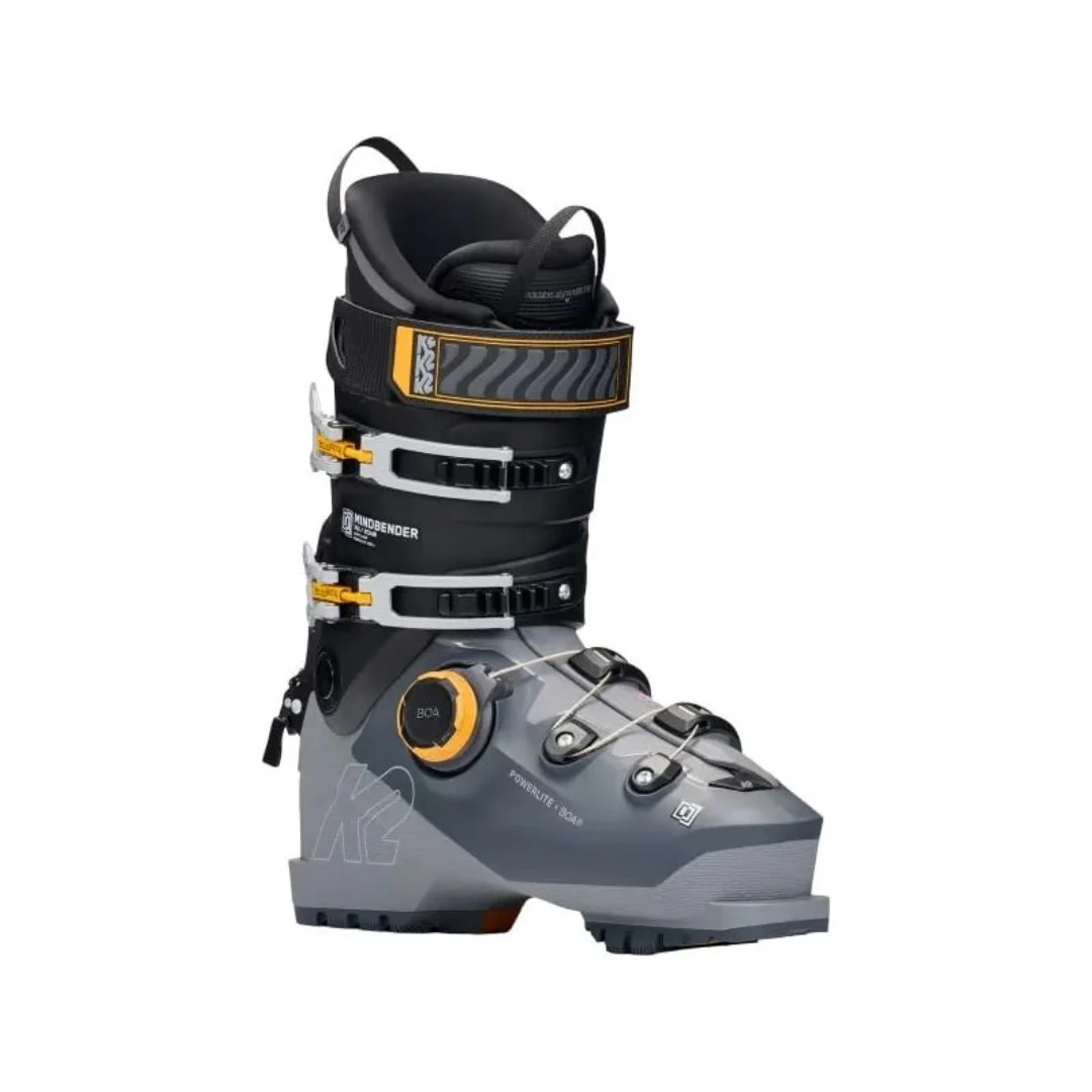 K2 Mindbender 100 BOA Mens Ski Boots Grey - Image 5