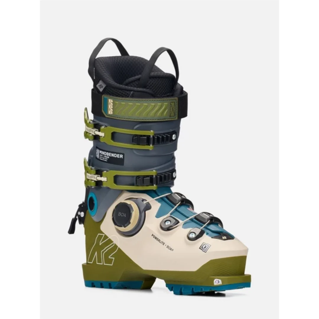 K2 Mindbender Juvy BOA Youth Boys Ski Boots Tan - Image 2