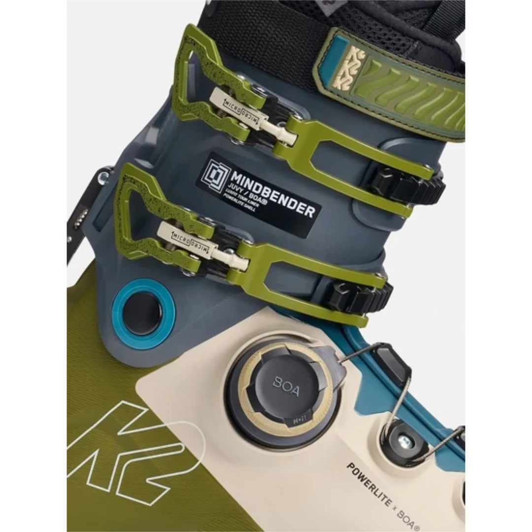 K2 Mindbender Juvy BOA Youth Boys Ski Boots Tan - Image 6