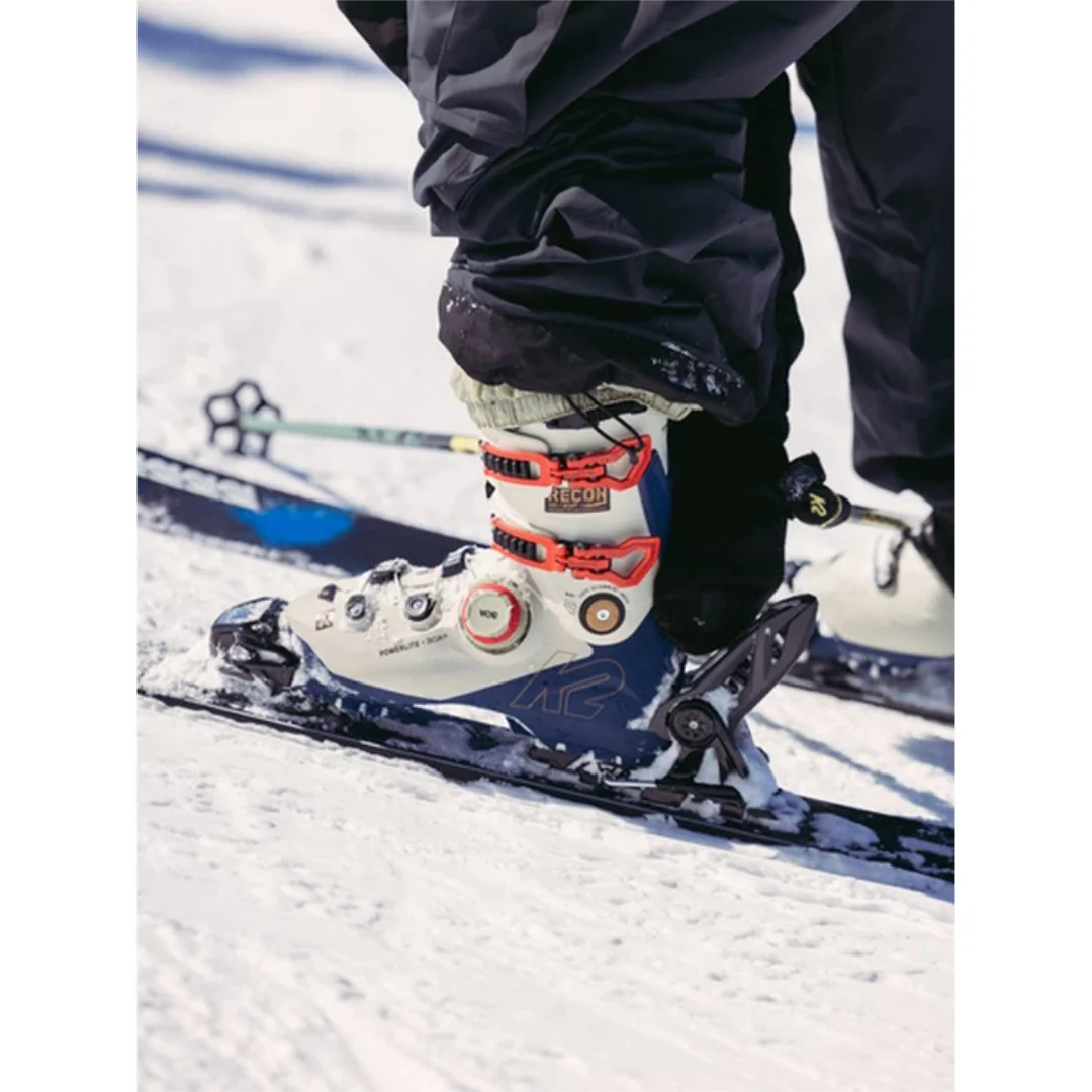 K2 RECON 120 BOA Mens Ski Boots - Tan - Image 4