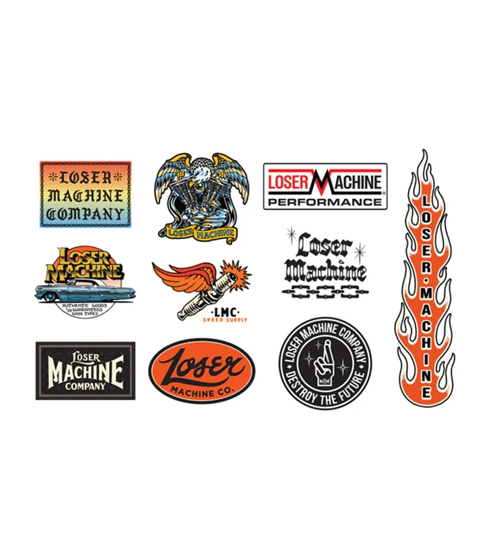 Loser Machine Sticker Pack XI