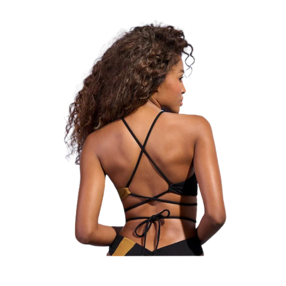 Maaji Women's Midnight Black Babydoll Top - Image 3
