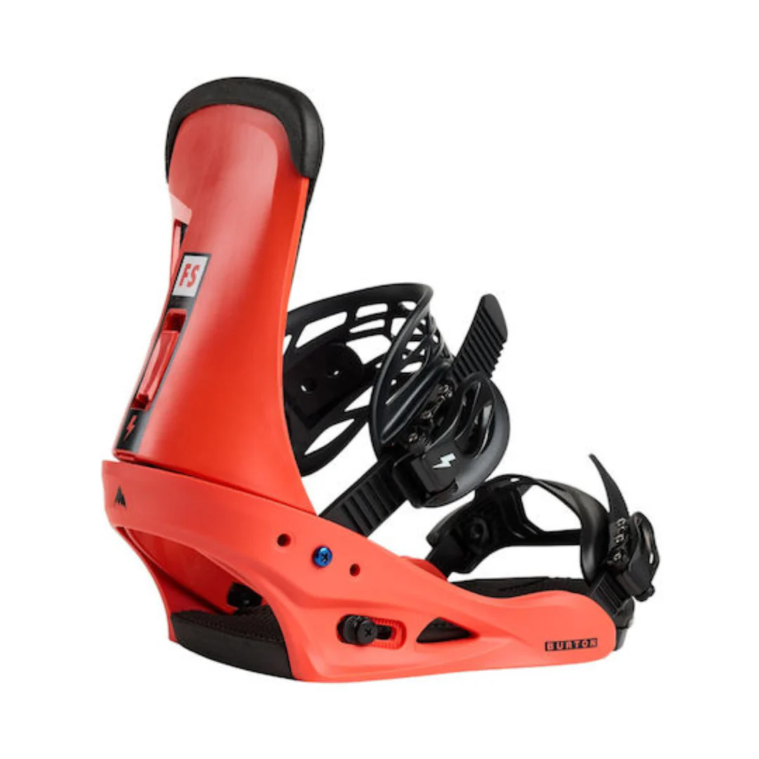 Men's Freestyle Re:Flex Snowboard Bindings - Fiesta Red - Image 2