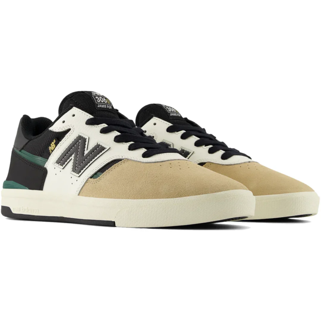 New Balance Men's 306 Cup-Foy Shoes - Tan/Black - Image 3