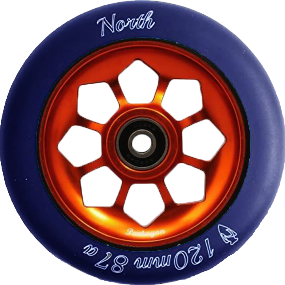 North Scooters Pentagon 87A Wheels 120mm - Pair - Image 16
