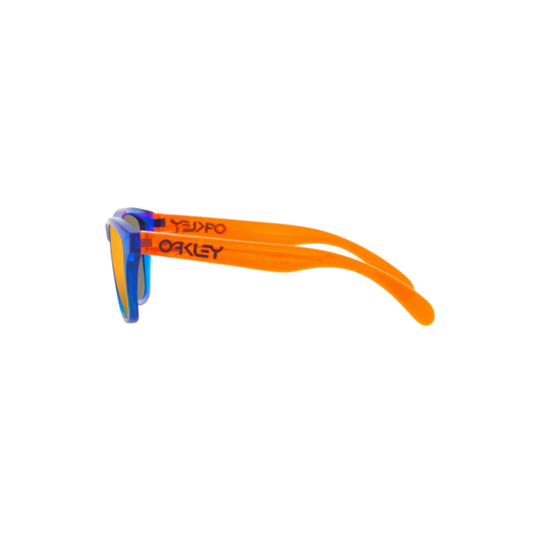 Oakley Frogskins XXS Youth Fit Sunglasses - PRIZM Ruby, Crystal Blue - Image 2