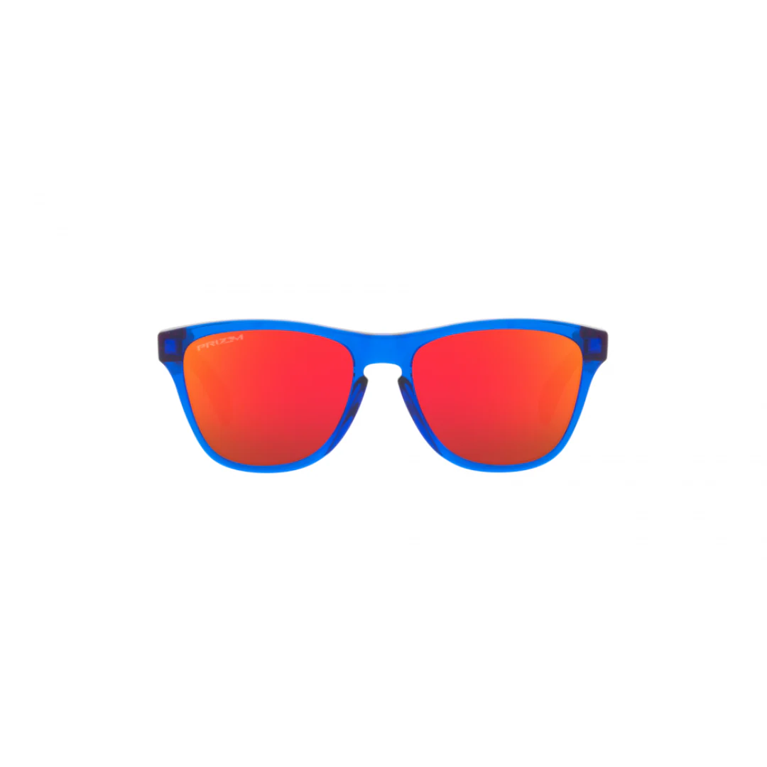 Oakley Frogskins XXS Youth Fit Sunglasses - PRIZM Ruby, Crystal Blue - Image 3
