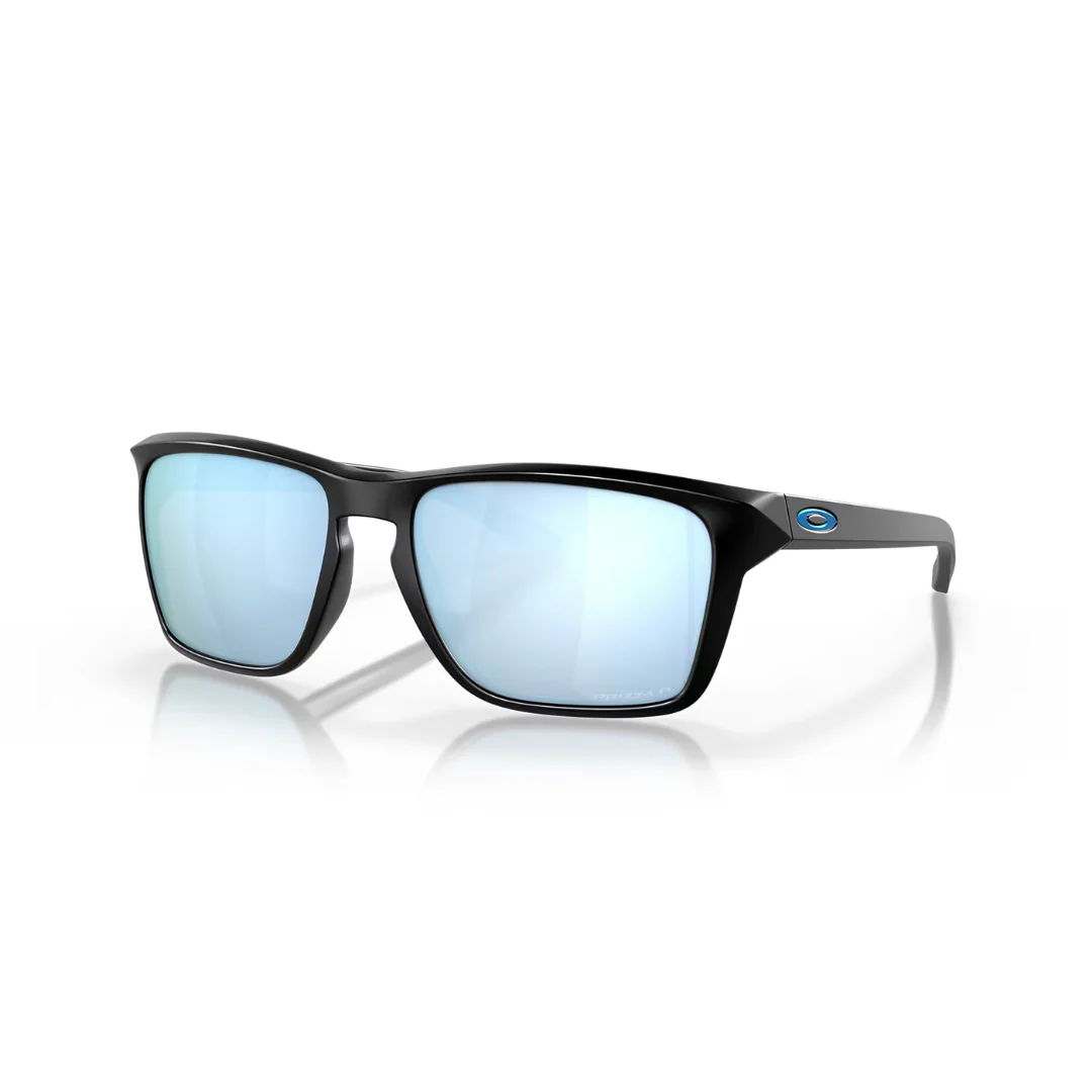Oakley Silas XL Sunglasses - PRIZM Deep Water Polarized, Matte Black