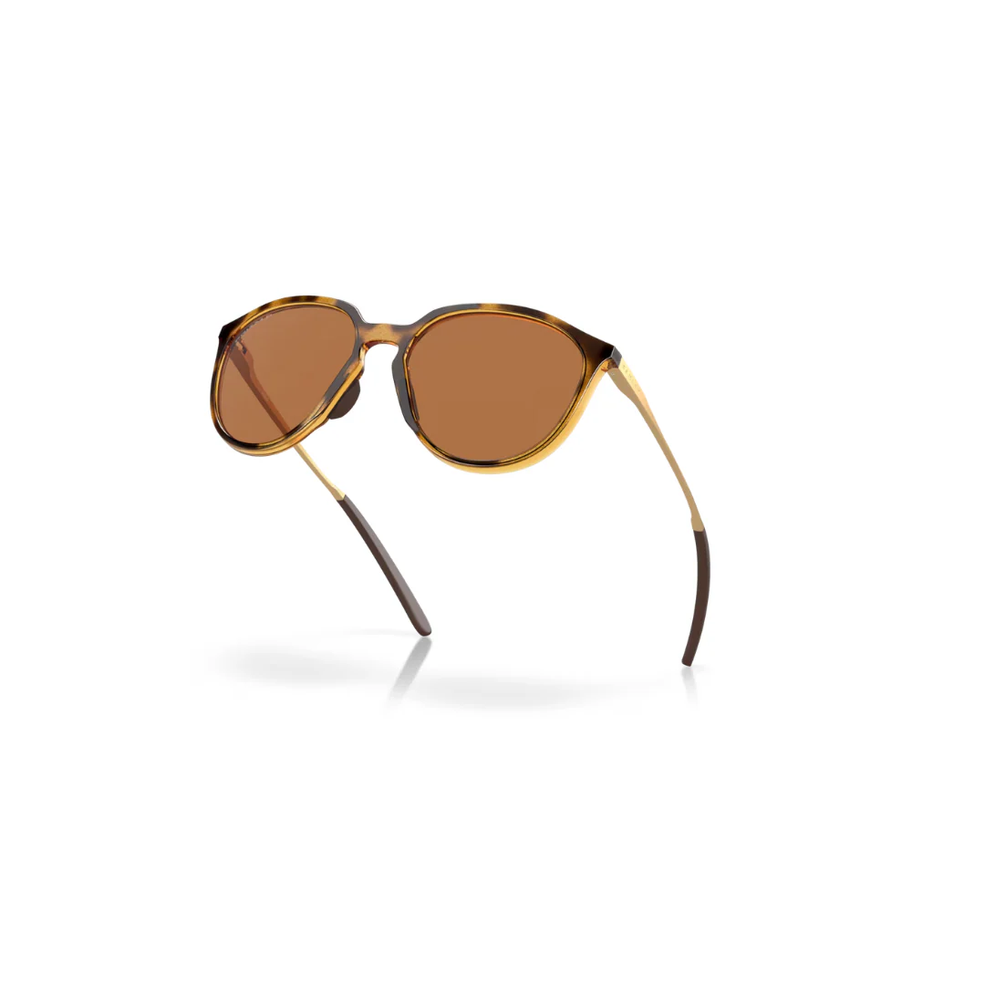 Oakley Sunglasses Sielo - Prizm Bronze Polarized Lenses,  Polished Brown Tortoise Frame - Image 7