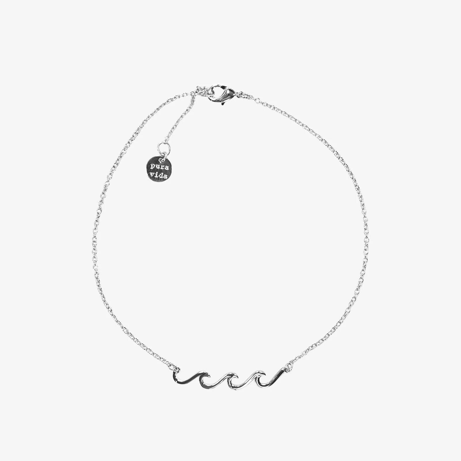 Pura Vida Delicate Wave Necklace - Image 3