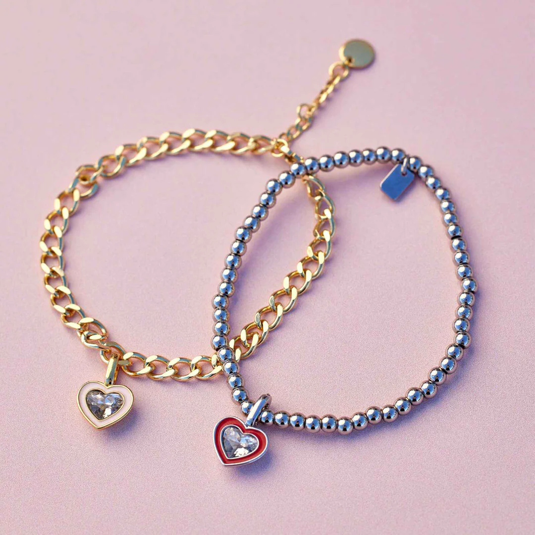 Pura Vida Harper Stone & Enamel Heart Charm - Image 4