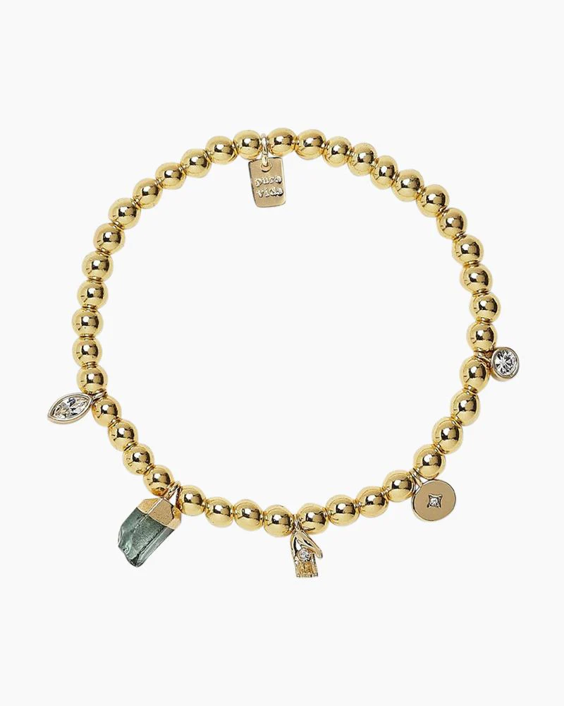 Pura Vida Mystics Mixed Charms Stretch Bracelet - Image 4