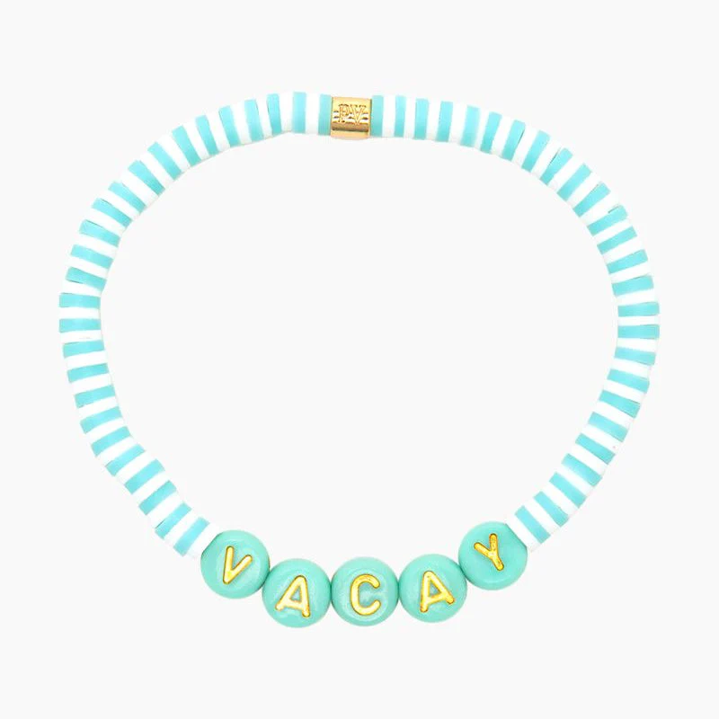 Pura Vida Vacay Vinyl Disc Stretch Bracelet - Image 2