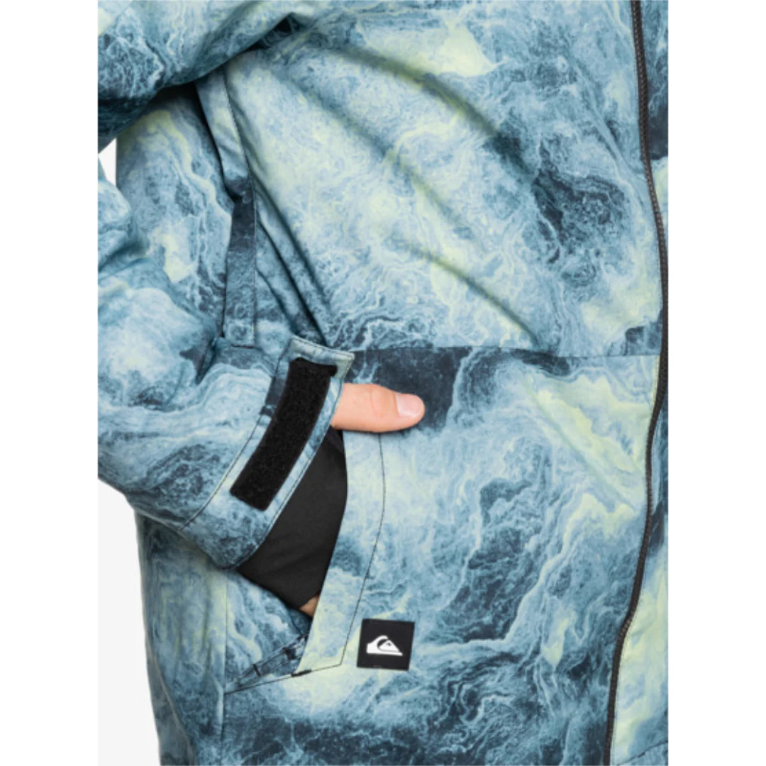 Quiksilver Men's Mission Printed Jacket - Image 8