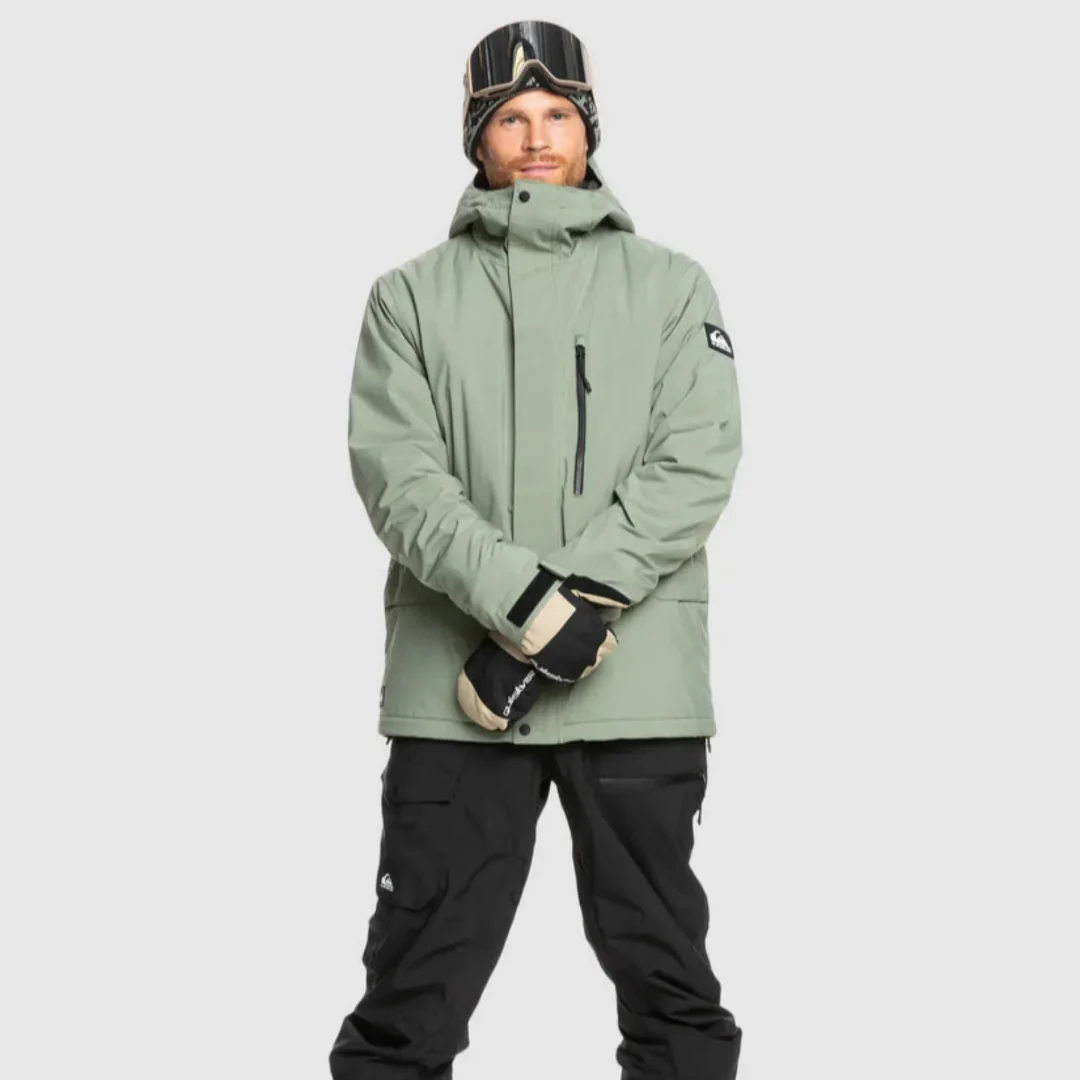 Quiksilver Men's Mission Solid Jacket - Sea Spray - Image 10