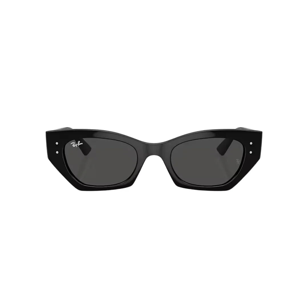 Ray Ban Zena Sunglasses - Black, Dark Grey - Image 5