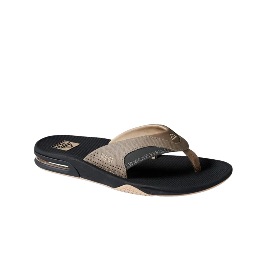 Reef Men's Fanning Sandal - Fossil/Raven