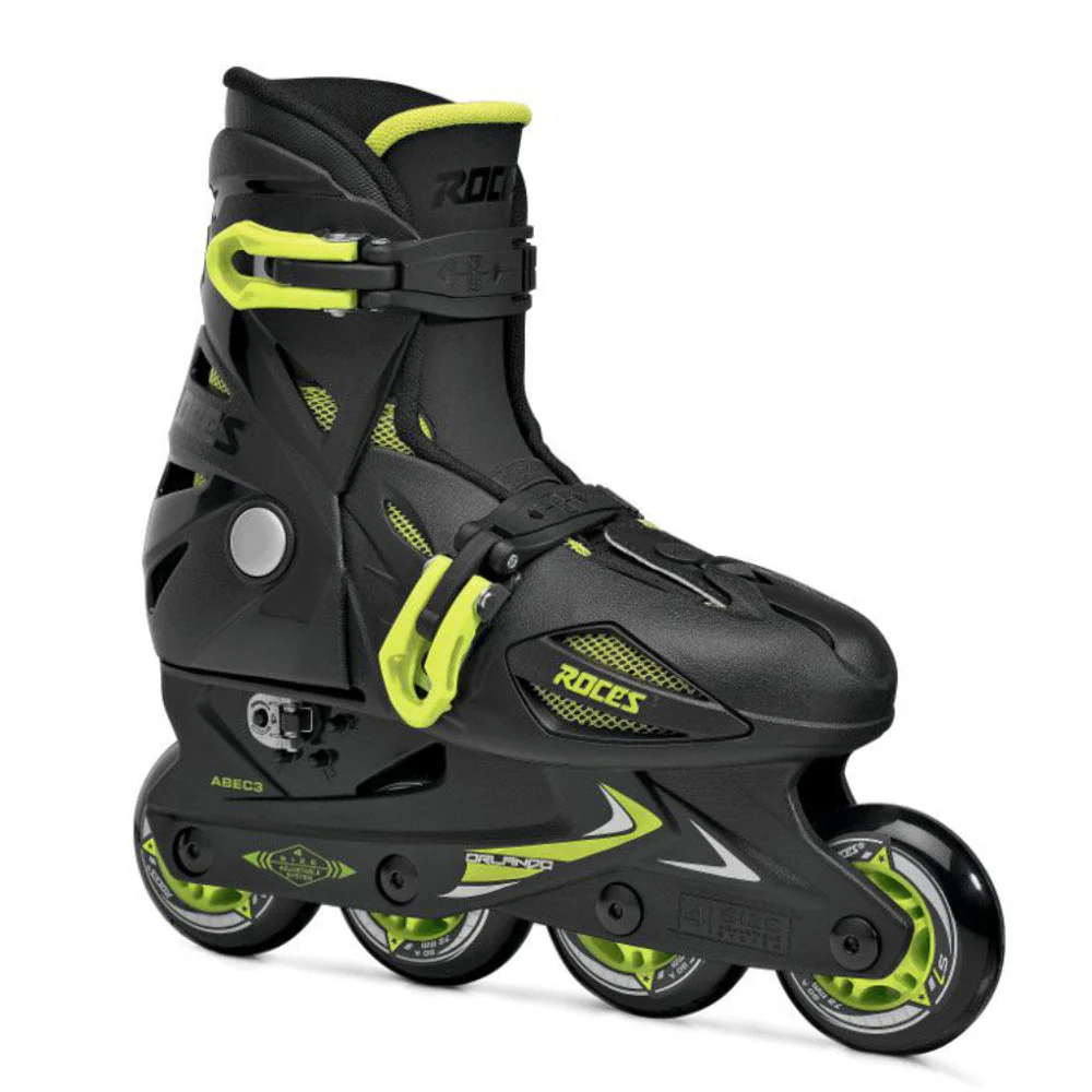 Roces ORLANDO III Black Lime - Inline Skates