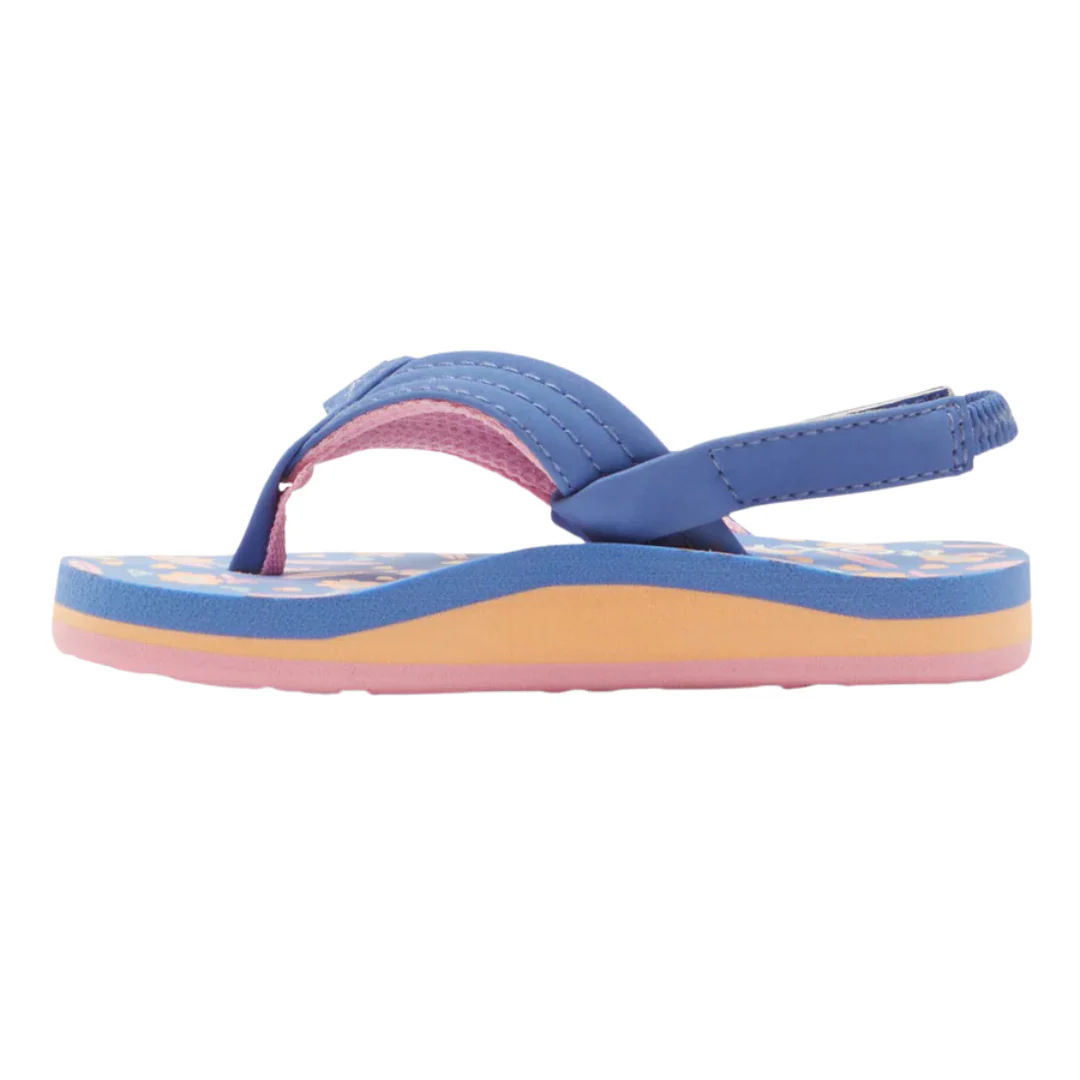 Roxy Toddler Vista Loreto Sandals - Blue/Pink - Image 3